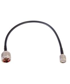 SN-58U-TNC-30 - SN-58U-TNC-30-EPCOM INDUSTRIAL-Jumper de 30 cm fabricado con cable RG-58U-SYS, conector "N" y conector "TNC" en el otro extremo - Relematic.mx - SN58UTNC30