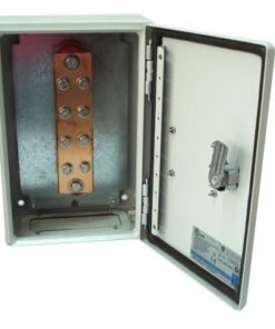 TG-BUE-12 - TG-BUE-12-TOTAL GROUND-Barra de Unión y Distribución de Hilos Tierra Física con Gabinete de 1999 Amperes de Capacidad. - Relematic.mx - TGBUE12