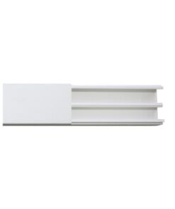 TMK-1735 - TMK-1735-THORSMAN-Canaleta en color blanco de PVC auto extinguible, 35 x 17, tramo de 2.5m (5301-01250) - Relematic.mx - THC1735_det