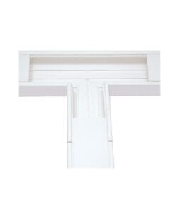 TEK-100-T - TEK-100-T-THORSMAN-Sección en "T" color Blanco de PVC auto extinguible, para canaleta TEK-100 (5576-13100) - Relematic.mx - THT100_det