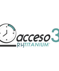 TITANIUMACCESO3 - TITANIUMACCESO3-ACCESSPRO - Software de Tiempo & Asistencia Compatible con Sistemas de Nómina / CONTPAQ INominas / ASPEL NOI y Relojes Checadores ZKTeco / Reportes editables / Soporta DDNS / Varias PC´s - Relematic.mx - TITANIUMACCESO3-h