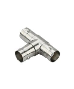 TTRG10 - TT-RG-10-EPCOM TITANIUM-Adaptador en T para 75 Ohm de triple conectores BNC Hembras, Níquel/ Oro/ Teflón. - Relematic.mx - TTRG10