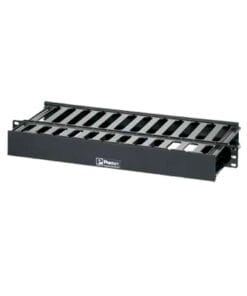 WMPSE - WMPSE-PANDUIT-Organizador de Cables Horizontal PatchLink, Doble (Frontal y Posterior), Para Rack de 19in, 1UR - Relematic.mx - WMPSE