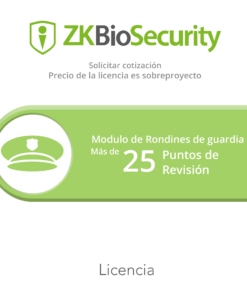 ZK-BS-PAT-PRJ - ZK-BS-PAT-PRJ-ZKTECO - Licencia para ZKBiosecurity para modulo de rondines de guardia para mas de 25 puntos de revision - Relematic.mx - ZKBSPATPRJ-h