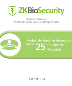 ZK-BS-PAT-PRJ - ZK-BS-PAT-PRJ-ZKTECO - Licencia para ZKBiosecurity para modulo de rondines de guardia para mas de 25 puntos de revision - Relematic.mx - ZKBSPATPRJ-h
