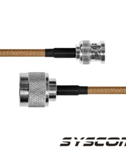 SBNC-142-N-110 - SBNC-142-N-110-EPCOM INDUSTRIAL-Cable Coaxial RG-142/U de 110 cm, con Conectores BNC Macho a N Macho. - Relematic.mx - det-SBNC142N110