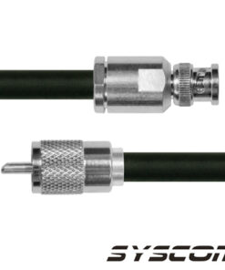 SBNC-214-UHF-110 - SBNC-214-UHF-110-EPCOM INDUSTRIAL-Cable Coaxial RG-214/U de 110 cm, con conectores BNC Macho a UHF Macho (PL-259). - Relematic.mx - det-SBNC214UHF110
