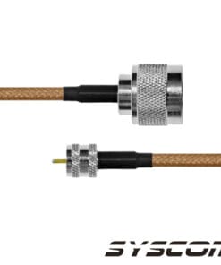 SN-142-MIN-60 - SN-142-MIN-60-EPCOM INDUSTRIAL-Cable RG142, con conectores N Macho / MINI UHF Macho. - Relematic.mx - det-SN142MIN60