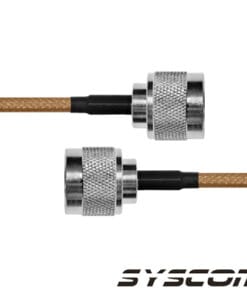 SN-142-N-30 - SN-142-N-30-EPCOM INDUSTRIAL-Cable Coaxial RG-142/U de 30 cms, con conectores N Macho a N Macho. - Relematic.mx - det-SN142N30