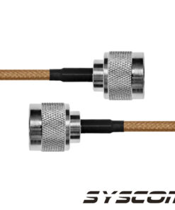 SN-142-N-60 - SN-142-N-60-EPCOM INDUSTRIAL-Cable Coaxial RG-142/U de 60 cm. para 50 Ohm, con Conectores N Macho a N Macho. - Relematic.mx - det-SN142N60