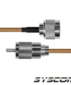 SN-142-UHF-30 - SN-142-UHF-30-EPCOM INDUSTRIAL-Cable RG142, con conectores N Macho / UHF (PL-259) Macho. - Relematic.mx - det-SN142UHF30