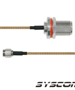 SNH-316-SMA-30 - SNH-316-SMA-30-EPCOM INDUSTRIAL-Cable RG-316 de 30 cm. con conectores N-Hembra a SMA Macho. - Relematic.mx - det-SNH316SMA30