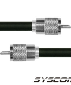 SUHF-214-UHF-60 - SUHF-214-UHF-60-EPCOM INDUSTRIAL-Cable Coaxial RG-214/U de 60 cm, con conectores UHF Macho a UHF Macho (PL-259). - Relematic.mx - det-SUHF214UHF60