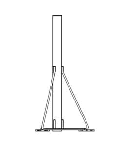 SSV3TT - SSV3TT-ROHN-Punta de torre SSV para sección 2WST, 2WN y 3WN. - Relematic.mx - SSV3TT