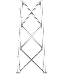 SSV9N82 - SSV9N82-ROHN-Sección 9 Base para Torre Autosoportada línea SSV (Código de Fábrica: 9N82) - Relematic.mx - SSV9N-667562