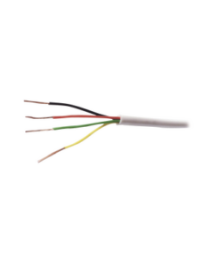 1104-5501/500-HONEYWELL-Bobina de 152 metros de cable, 22 AWG ,4 Conductores de Color Blanco,tipo CM-CL2, para aplicaciones de alarmas 