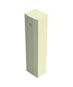 119-G79-5MX-Syscom-Gabinete Color Beige Para Barrera Came / Compatible con Serie Hibrida / No Incluye Puerta 