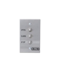 1200-007 - 1200-007-DKS DOORKING-Botonera triple compatible con motores para portones abatibles y corredizos Doorking / Uso en interiores / Fácil instalación en caja estándar - Relematic.mx - 1200007-p