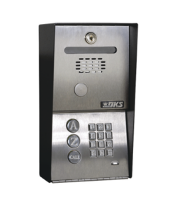 1802-090 - 1802-090-DKS DOORKING-Audioportero Telefónico DKS Con Directorio / 100 Números Telefónicos / Control Para 2 Puertas / Gabinete Para Sobreponer / Marcación a 16 Digitos / Linea análoga o digital - Relematic.mx - 1802090-p