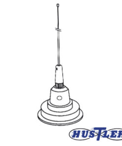 1C-100W - 1C-100W-HUSTLER-Antena Móvil en Color Blanco para Rango de Frecuencia de Banda Civil (CB) 26.960 - 27.400 MHz. - Relematic.mx - 1C100Wdet