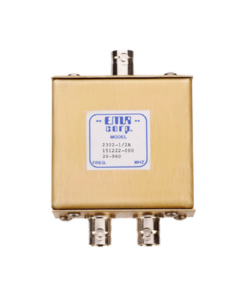 2302-1/2A-EMR CORPORATION-Divisor de Potencia EMR de 2 Vías, 30-960 MHz, 0.5 Watt, Conectores BNC Hembra.