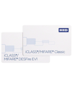 2320BMGGMNN-HID-Tarjeta DUAL iClass + Mifare/ PVC Compuesto/ Garantía de por Vida 