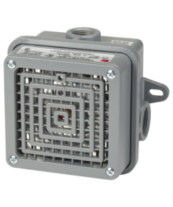 350WB-120-FEDERAL SIGNAL INDUSTRIAL-Bocina Vibratone® para exteriores de 100 a 110 dB listado por UL y cUL, 120 VCA, color Gris