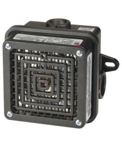 350WBX-120-FEDERAL SIGNAL INDUSTRIAL-Bocina para lugares peligrosos Vibratone® con carcasa para exteriores Tipo 4X,  Certificado CSA Listado por UL y cUL para Clase I, División 2, Grupos A, B, C y D; Clase II, División 2, Grupos F y G; Clase III, 120 VCA, Color Negra