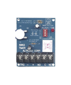 6062 - 6062-ALTRONIX-  Temporizador de 1 segundo a 60 minutos, Multi funcional con salida de relevador tipo C - Relematic.mx - 6062-p