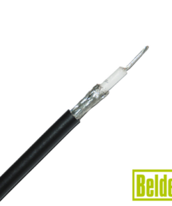 8219-BELDEN-Cable RG58AU con blindaje  de malla de cobre estañada 96%, aislamiento de foam polietileno.