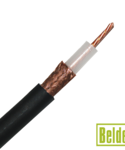 8267/1000-BELDEN-Cable RG213U con blindaje de malla trenzada de cobre 97%, aislamiento de polietileno.
