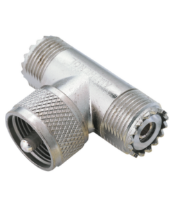 83-1T - 83-1T-SYSCOM-Adaptador en "T" AMPHENOL, de UHF Macho (PL-259) a Doble UHF Hembra (SO-239) para WP-629, WP-639, WP-641. - Relematic.mx - 831T-p
