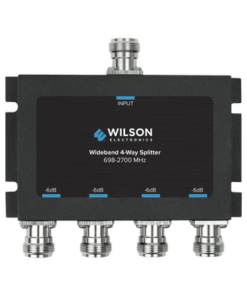 859-981-WILSONPRO / WEBOOST-Divisor de 4 salidas, 50 Ohm, 700-2700MHz conector N-Hembra