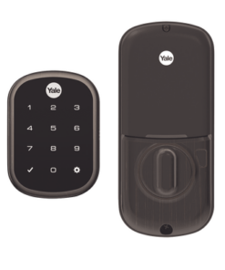 89386-YALE-ASSA ABLOY-Cerradura ASSURE YRD256/ Color Bronce/ Teclado /Apertura por Smartphone Opcional/Para puertas Izq o Derecha de 35 a 57 mm de espesor