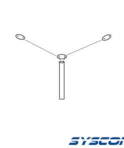 ABLU-58 - ABLU-58-SYSCOM-Antena HF, Base, Rango de Frecuencia 2 - 30 MHz. (cortada a la frecuencia solicitada). - Relematic.mx - ABLU58det