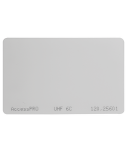 ACCESS-CARD-EPC - ACCESS-CARD-EPC-ACCESSPRO-Tag UHF tipo Tarjeta para lectoras de largo alcance 900 MHZ / EPC GEN 2 / ISO 18000 6C / No imprimible / NO incluye porta tarjeta - Relematic.mx - ACCESSCARDEPC-p