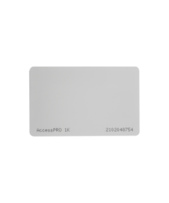ACCESS-CARD-M1K - ACCESS-CARD-M1K-ACCESSPRO-Tarjeta MIFARE Classic / Tipo ISO Card / Memoria 1Kb / Imprimible / Frecuencia 13.56 Mhz - Relematic.mx - ACCESSCARDM1K-p