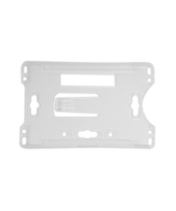 ACCESS-HOLDERA-ACCESSPRO-Porta tarjeta de plastico ABS / Transparente / Compatible con tarjetas ACCESSCARDEPC / PROCARDX o Formato CR80