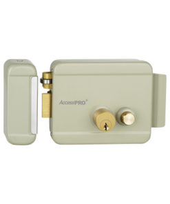 ACCESSRIMBL - ACCESSRIMBL-ACCESSPRO-Cerradura Eléctrica con Botón de Salida / Incluye Llave  / Exterior / Izquierda - Relematic.mx - ACCESSRIMBL-p