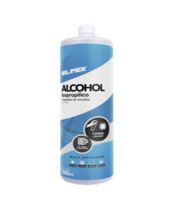 ALCOHOL - ALCOHOL-SILIMEX-Alcohol Isopropilico para limpieza de equipos de vídeo, fibra óptica, cómputo, y equipo telefónico 1000 mL - Relematic.mx - ALCOHOL-p