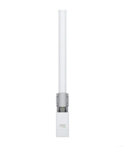 AMO-2G13-UBIQUITI-Antena omnidireccional, potente cobertura de 360°, doble polaridad MIMO 2x2, frecuencia 2 GHz (2.35-2.55 GHz) de 13 dBi
