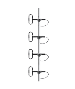 ANT-400D6-9-TELEWAVE, INC-Antena para Estación Base UHF, 4 Dipolos, 360-450 MHz, N Macho.