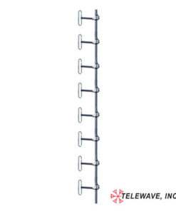 ANT-450D7-12 - ANT-450D7-12-TELEWAVE, INC-Antena Base UHF, de 8 Dipolos, Rango de Frecuencia 406 - 512 MHz. - Relematic.mx - ANT4507-12det