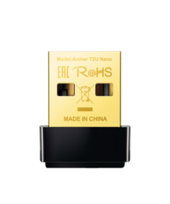 ARCHER-T2U-NANO-TP-LINK-Mini Adaptador USB inalámbrico doble banda AC 600 Mbps, antena onmidireccional.