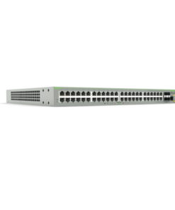 AT-FS980M/52PS-10 - AT-FS980M/52PS-10-ALLIED TELESIS-Switch PoE+ Administrable CentreCOM FS980M, Capa 3 de 48 Puertos 10/100Mbps + 4 SFP Gigabit, 375W - Relematic.mx - ATFS980M52PS10-p