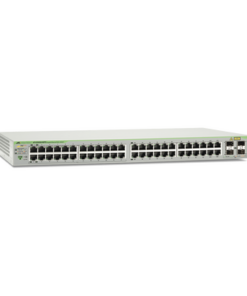 AT-GS950-48PS-10 - AT-GS950/48PS-10-ALLIED TELESIS-Switch PoE+ Gigabit WebSmart de 48 puertos 10/100/1000 Mbps (24 Puertos PoE) + 4 puertos gigabit SFP (Combo), 370 W - Relematic.mx - ATGS95048PS10-p