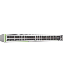 AT-GS980M/52PS-10 - AT-GS980M/52PS-10-ALLIED TELESIS-Switch PoE+ Administrable CentreCOM GS980M, Capa 3 de 48 puertos 10/100/1000Mbps + 4 SFP Gigabit, 740 W - Relematic.mx - ATGS980M_52PS10-p