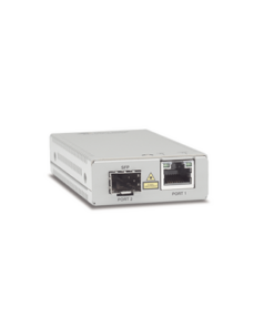 AT-MMC2000/SP-960 - AT-MMC2000/SP-960-ALLIED TELESIS-Convertidor de medios Gigabit Ethernet a fibra óptica con puerto SFP, con fuente de alimentación multi-región - Relematic.mx - ATMMC2000_SP960-p