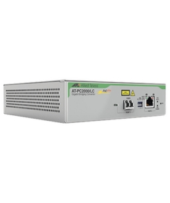 AT-PC2000/LC-90 - AT-PC2000LC-90-ALLIED TELESIS-Convertidor de medios Gigabit Ethernet PoE+ a fibra óptica, conector LC, multimodo (MMF), distancia hasta 550 m - Relematic.mx - ATPC2000LC90-p