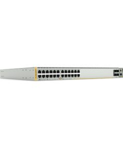 AT-X930-28GPX-901 - AT-X930-28GPX-901-ALLIED TELESIS-Switch PoE+ Stackeable Capa 3, 24 puertos 10/100/1000 Mbps + 4 puertos SFP+ 10 G y dos bahías hotswap PSU, Versión Federal - Relematic.mx - ATX93028GPX901-p